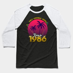 Born in 1986 T-Shirt Baseball T-Shirt